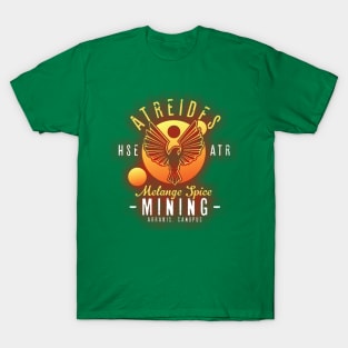 Dune Atreides Melange Spice Mining T-Shirt